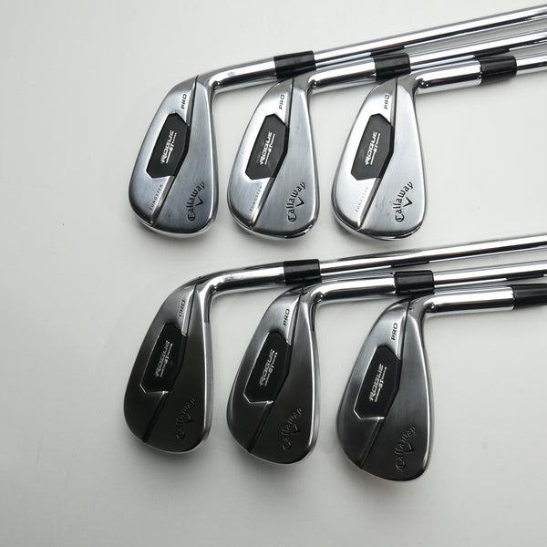 Used Callaway Rogue ST Pro Iron Set / 5 - PW / Stiff Flex