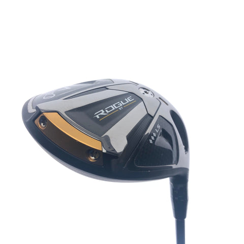 Used Callaway Rogue ST Triple Diamond LS Driver / 9.0 Degrees / Stiff Flex