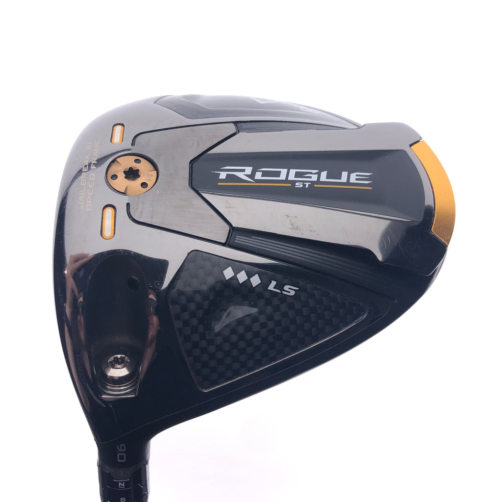 Used Callaway Rogue ST Triple Diamond LS Driver / 9.0 Degrees /Stiff Flex/L-H