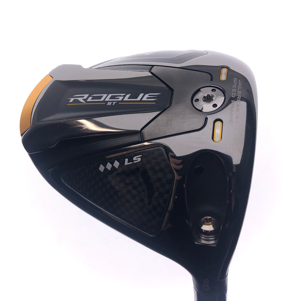 Used Callaway Rogue ST Triple Diamond LS Driver / 9.0 Degrees / Stiff Flex