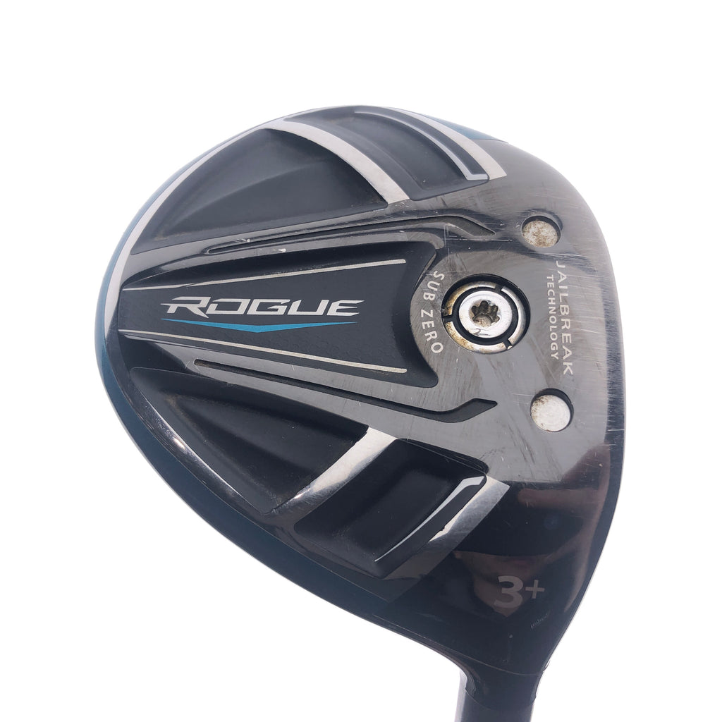 Used Callaway Rogue Sub Zero 3 Fairway Wood / 13.5 Degrees / X-Stiff Flex