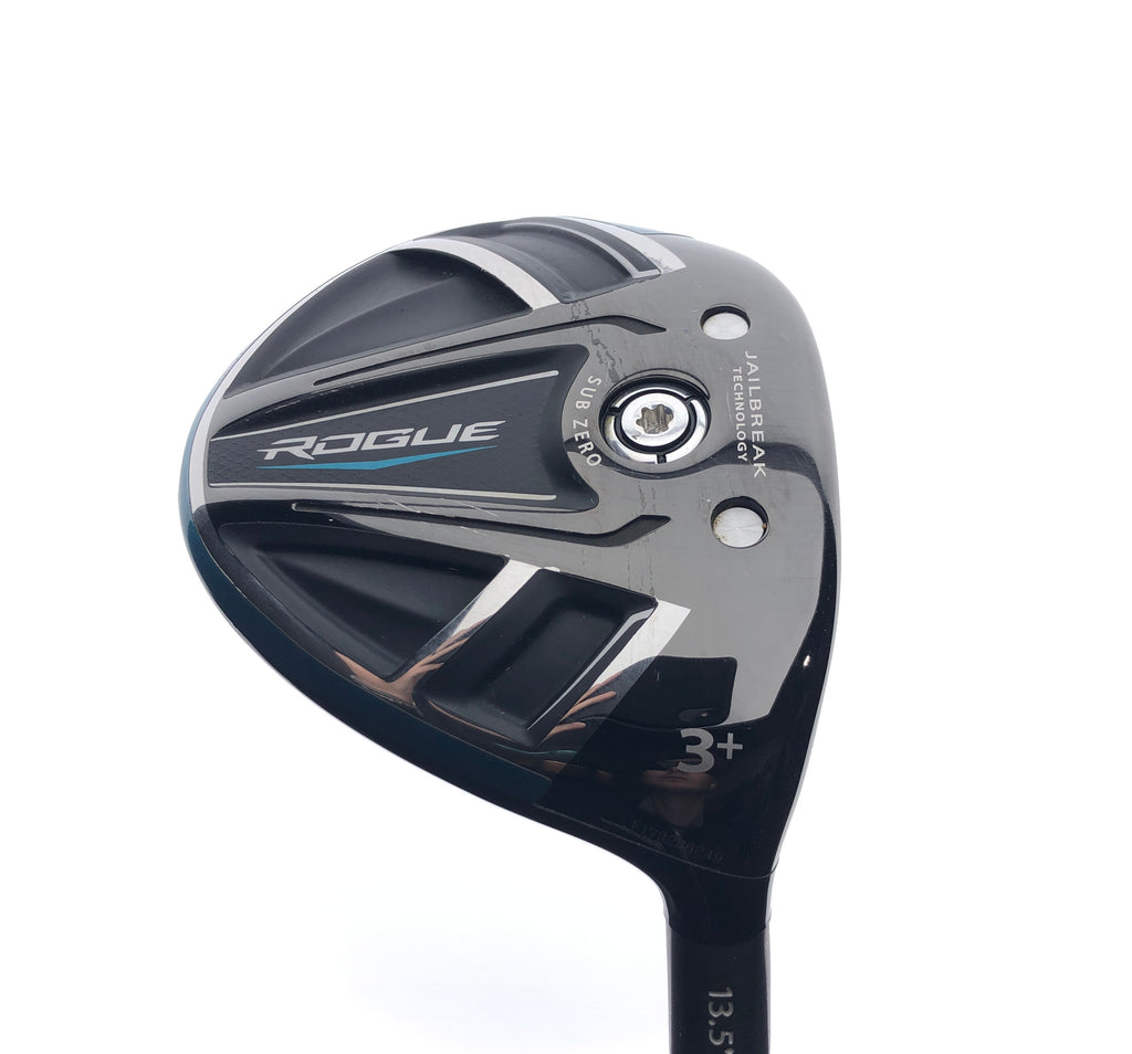 Used Callaway Rogue Sub Zero 3 Fairway Wood / 13.5 Degrees / X-Stiff Flex