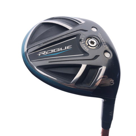 Used Callaway Rogue Sub Zero 3 Fairway Wood / 15 Degrees / X-Stiff Flex