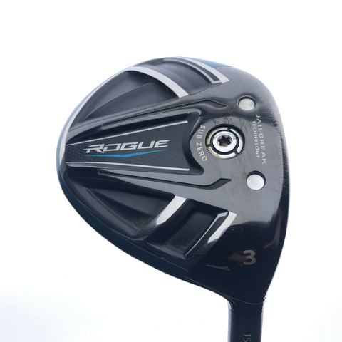 Used Callaway Rogue Sub Zero 3 Fairway Wood / 15 Degrees / X-Stiff Flex