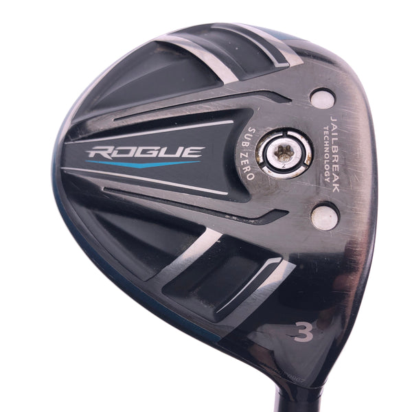 Used Callaway Rogue Sub Zero 3 Fairway Wood / 15 Degrees / X-Stiff Flex