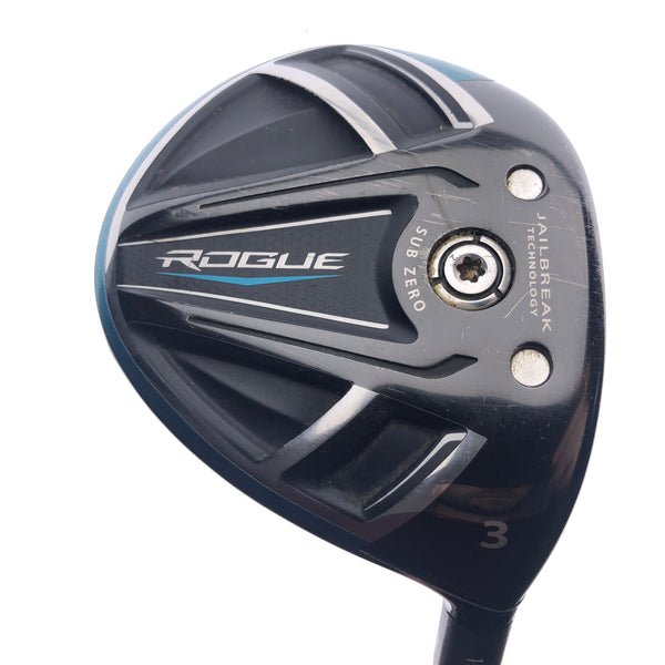 Used Callaway Rogue Sub Zero 3 Fairway Wood / 15 Degrees / X-Stiff Flex