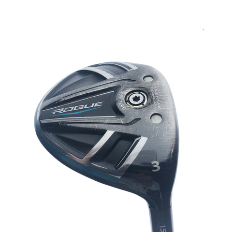 Used Callaway Rogue Sub Zero 3 Fairway Wood / 15.0 Degrees / Stiff Flex