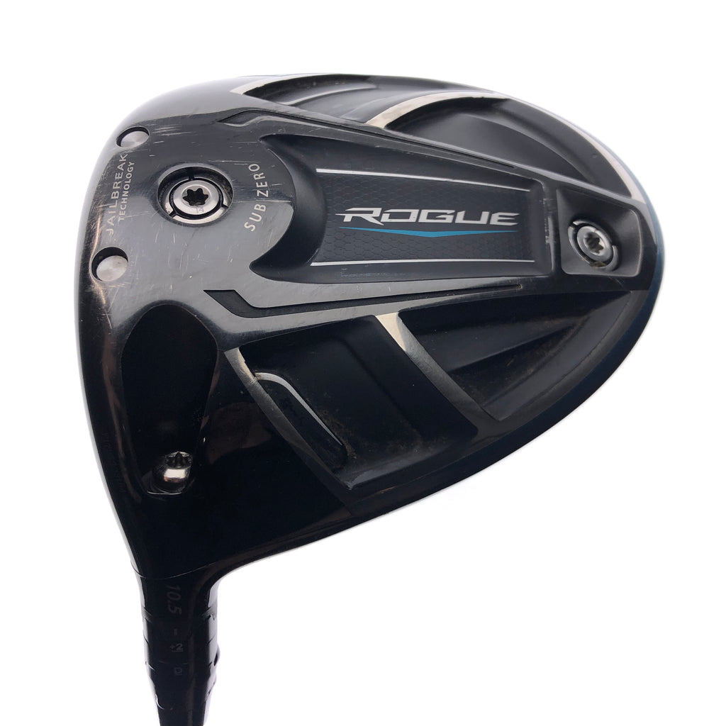 Used Callaway Rogue Sub Zero Driver / 10.5 Degrees / Stiff Flex / Left-Handed
