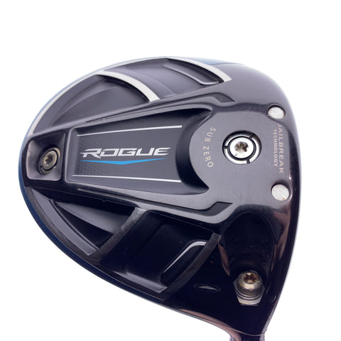 Used Callaway Rogue Sub Zero Driver / 9.0 Degrees / Stiff Flex / Devotion O4