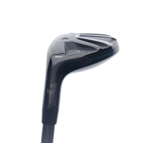 Used Callaway Rogue X 3 Hybrid / 18 Degrees / Stiff Flex / Left-Handed