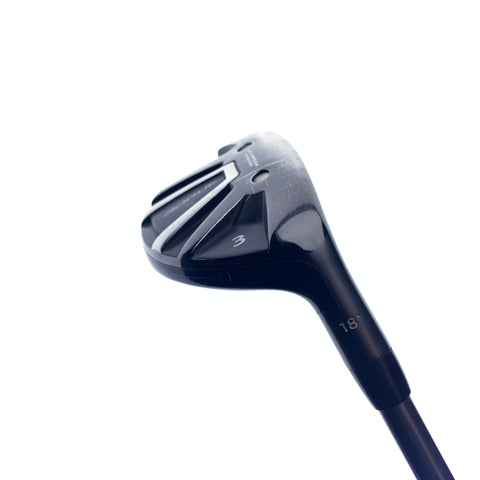 Used Callaway Rogue X 3 Hybrid / 18.0 Degrees / Stiff Flex