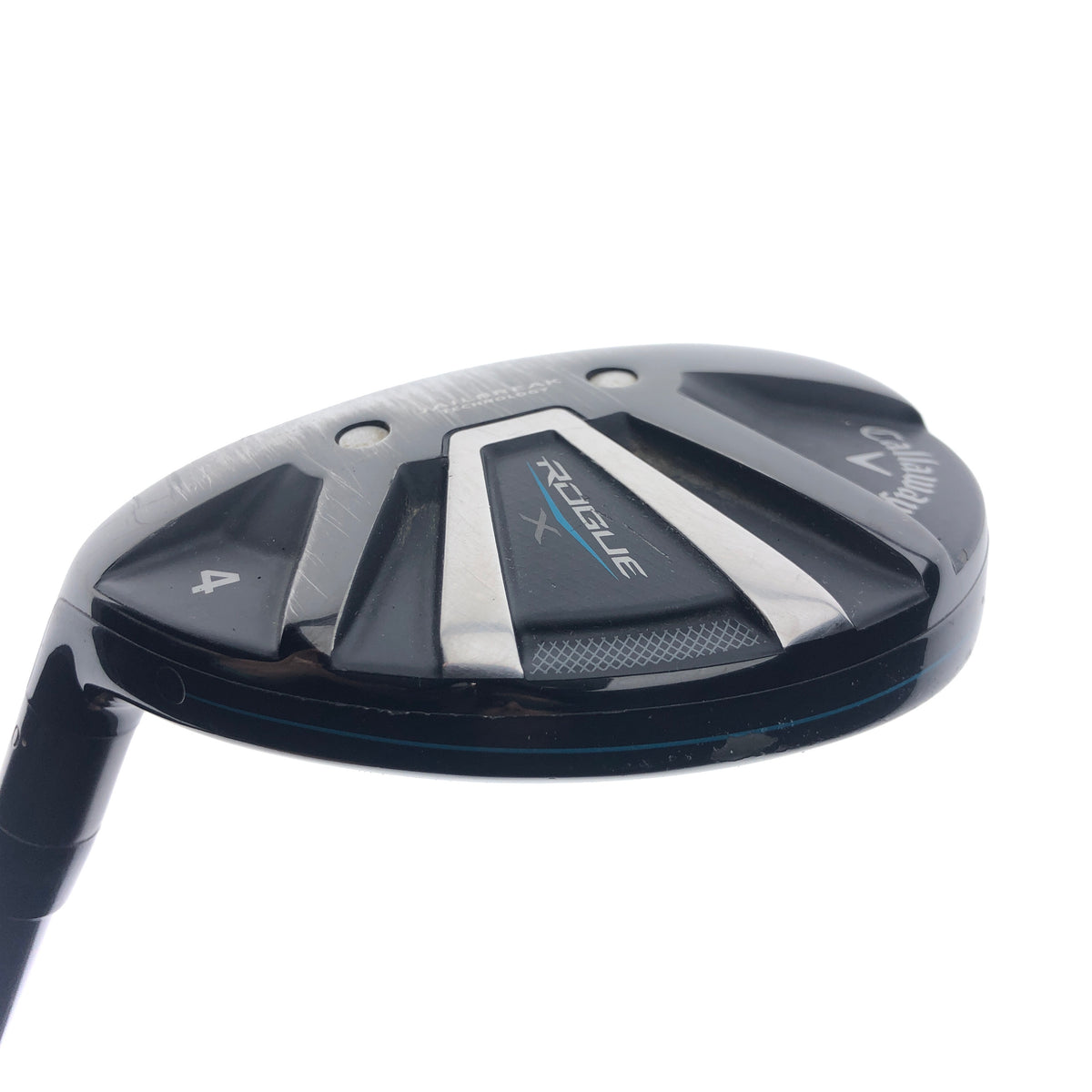 Used Callaway Rogue X 4 Hybrid / 20.0 Degrees / Stiff Flex / Left-Handed
