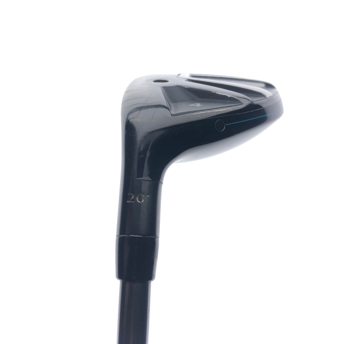 Used Callaway Rogue X 4 Hybrid / 20.0 Degrees / Stiff Flex / Left-Handed