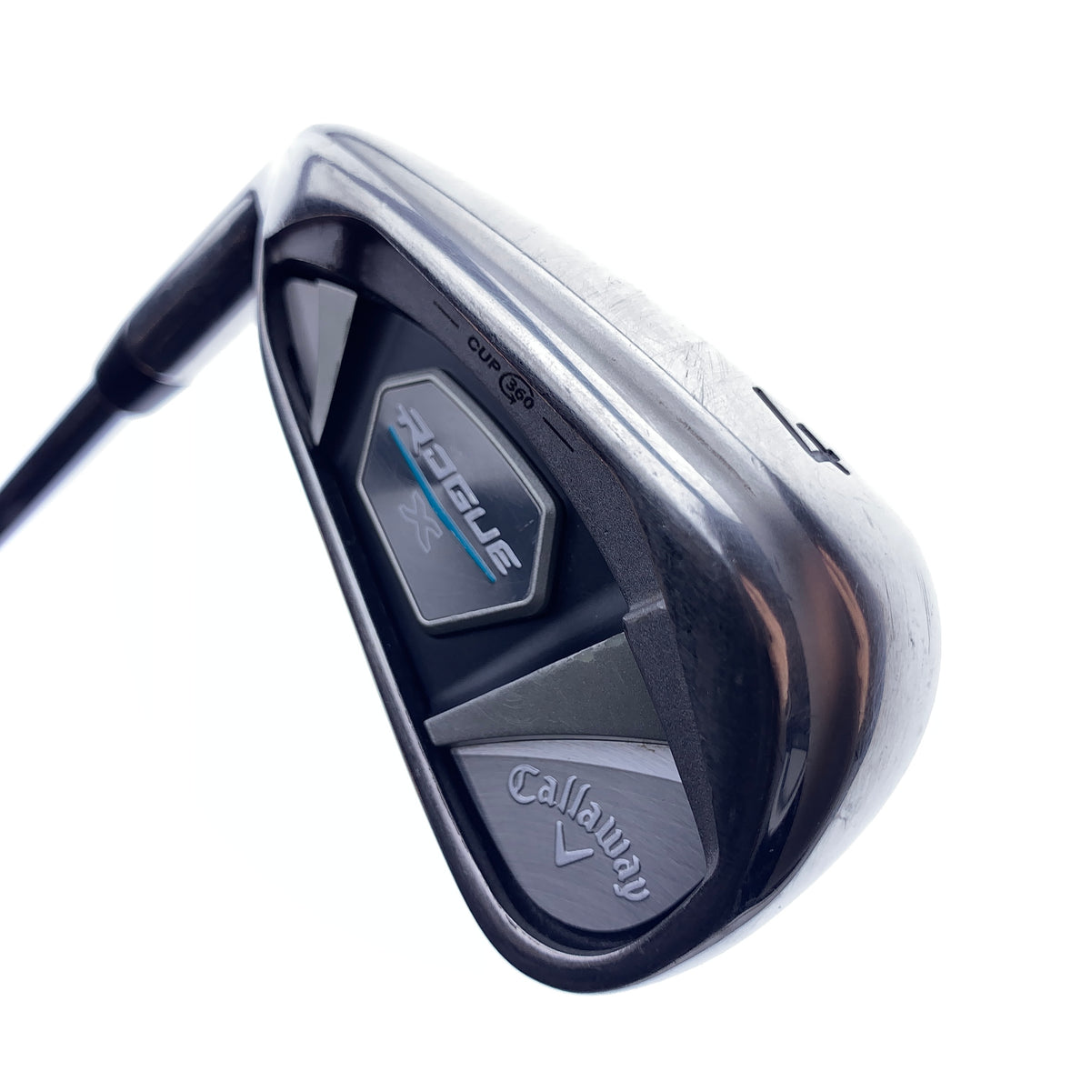 Used Callaway Rogue X 4 Iron / 18.5 Degrees / Stiff Flex / Left-Handed