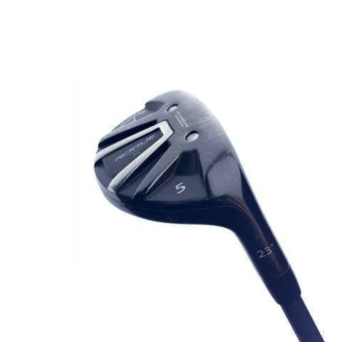 Used Callaway Rogue X 5 Hybrid / 23.0 Degrees / Stiff Flex