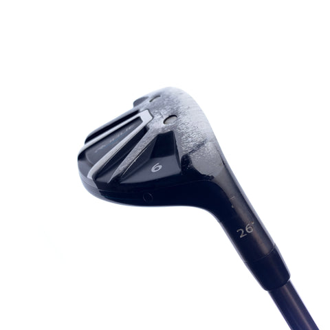 Used Callaway Rogue X 6 Hybrid / 26.0 Degrees / A Flex