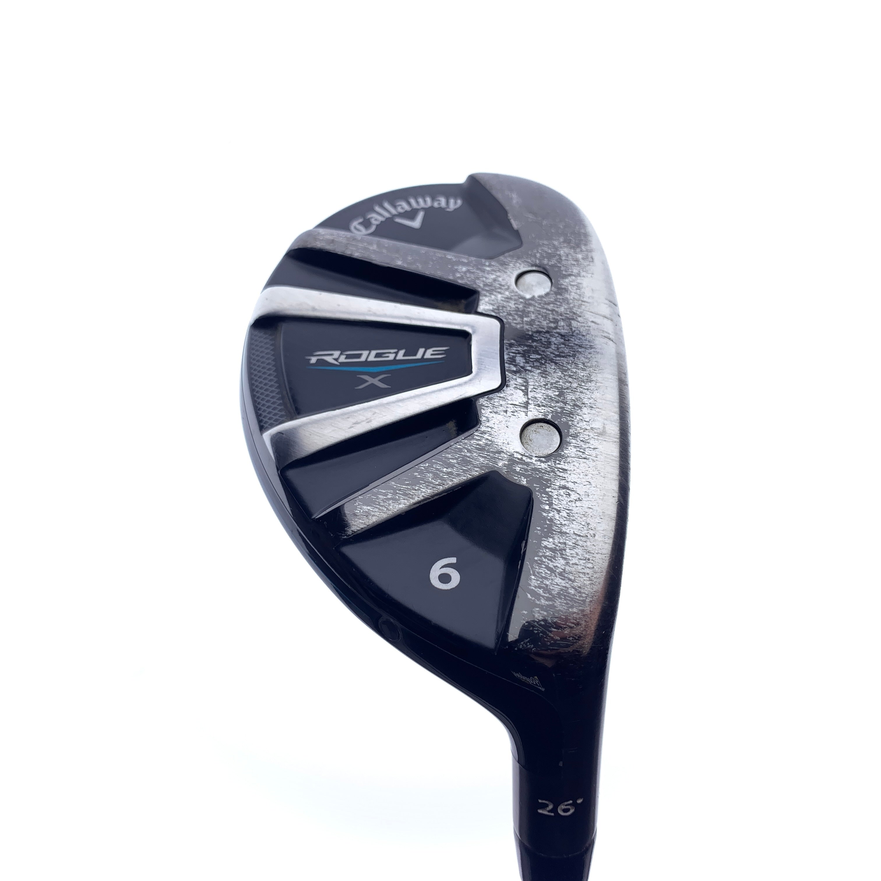 Used Callaway Rogue X 6 Hybrid / 26.0 Degrees / A Flex