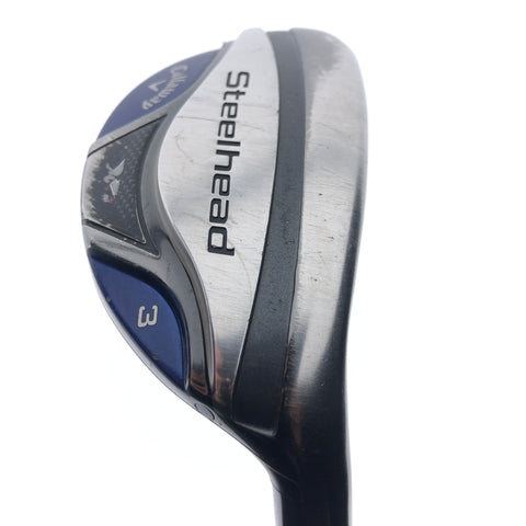 Used Callaway Steelhead XR 3 Hybrid / 19 Degrees / Stiff Flex