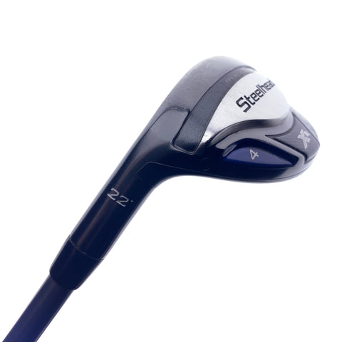 Used Callaway Steelhead XR 4 Hybrid / 22 Degrees / Stiff Flex / Left-Handed