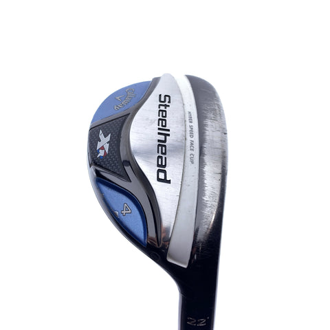 Used Callaway Steelhead XR 4 Hybrid / 22.0 Degrees / Ladies Flex