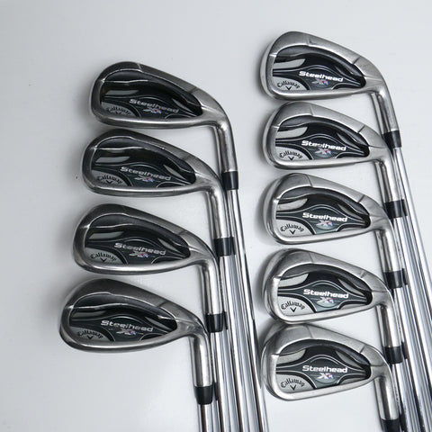 Used Callaway Steelhead XR Iron Set / 3 - PW / Stiff Flex