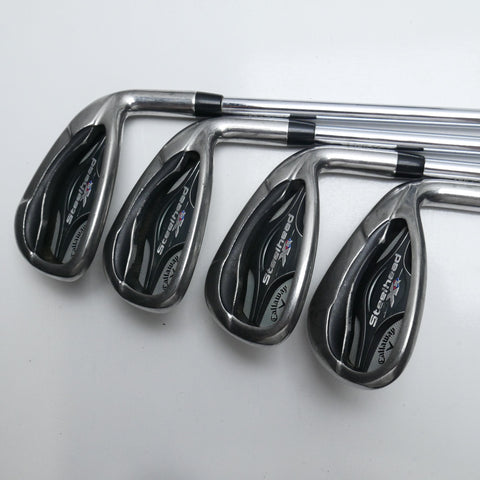 Used Callaway Steelhead XR Iron Set / 3 - PW / Stiff Flex