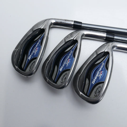 Used Callaway Steelhead XR Iron Set / 5 - PW / Ladies Flex