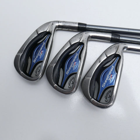Used Callaway Steelhead XR Iron Set / 5 - PW / Ladies Flex