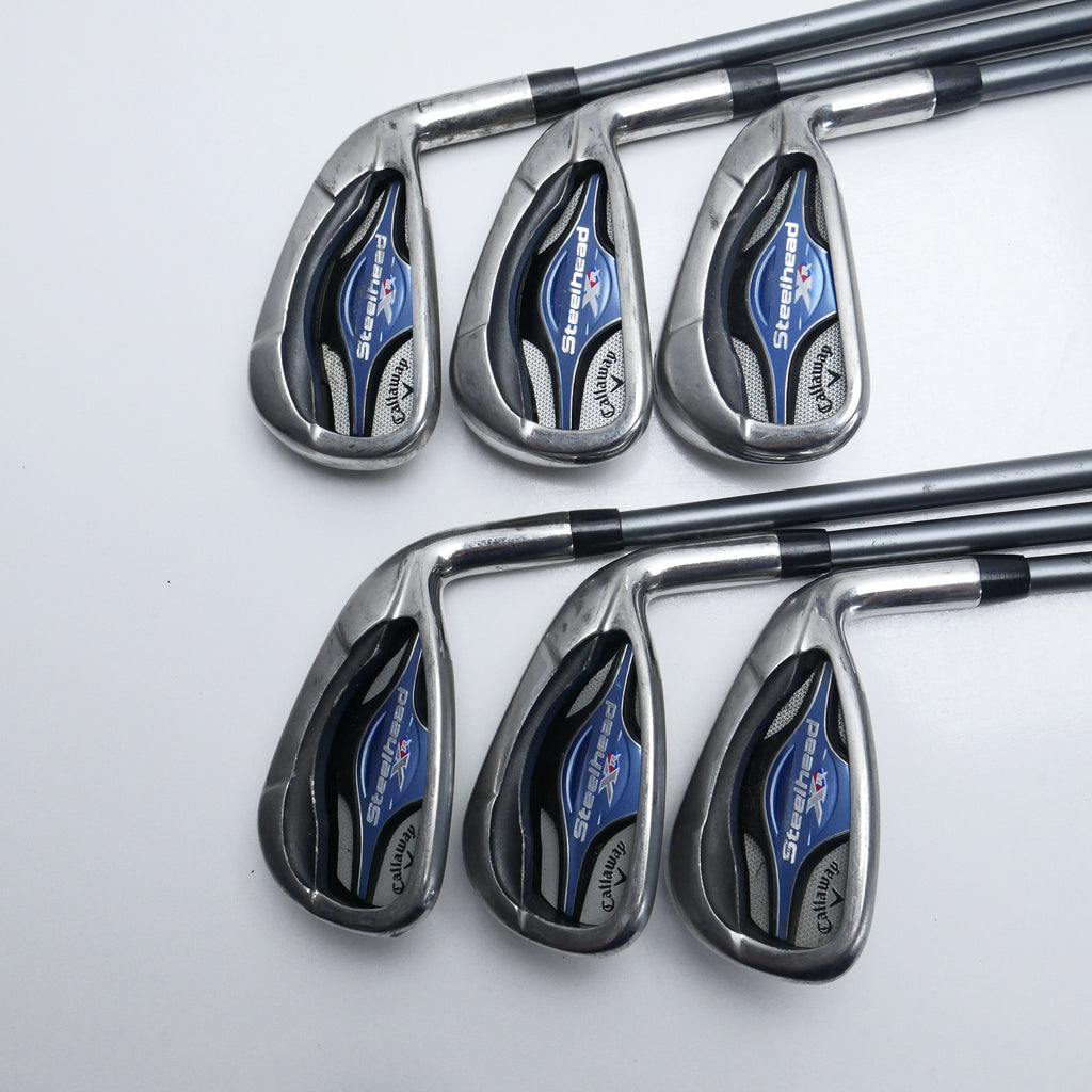 Used Callaway Steelhead XR Iron Set / 5 - PW / Ladies Flex