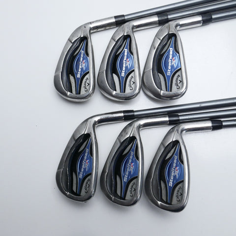 Used Callaway Steelhead XR Iron Set / 5 - PW / Ladies Flex