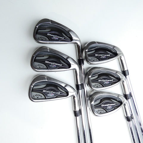 Used Callaway Steelhead XR Iron Set / 5 - PW / Regular Flex