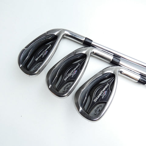 Used Callaway Steelhead XR Iron Set / 5 - PW / Regular Flex