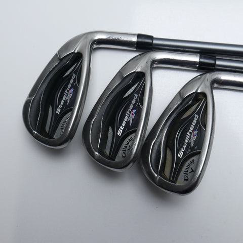 Used Callaway Steelhead XR Iron Set / 5 - PW / Regular Flex