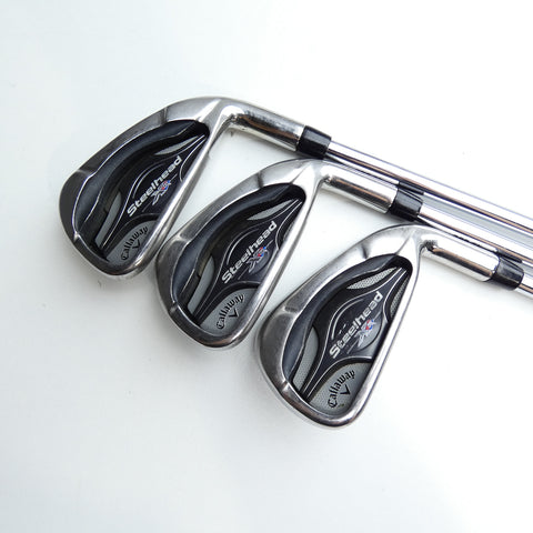 Used Callaway Steelhead XR Iron Set / 5 - PW / Regular Flex