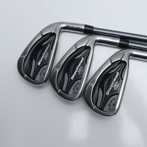 Used Callaway Steelhead XR Iron Set / 5 - PW / Regular Flex
