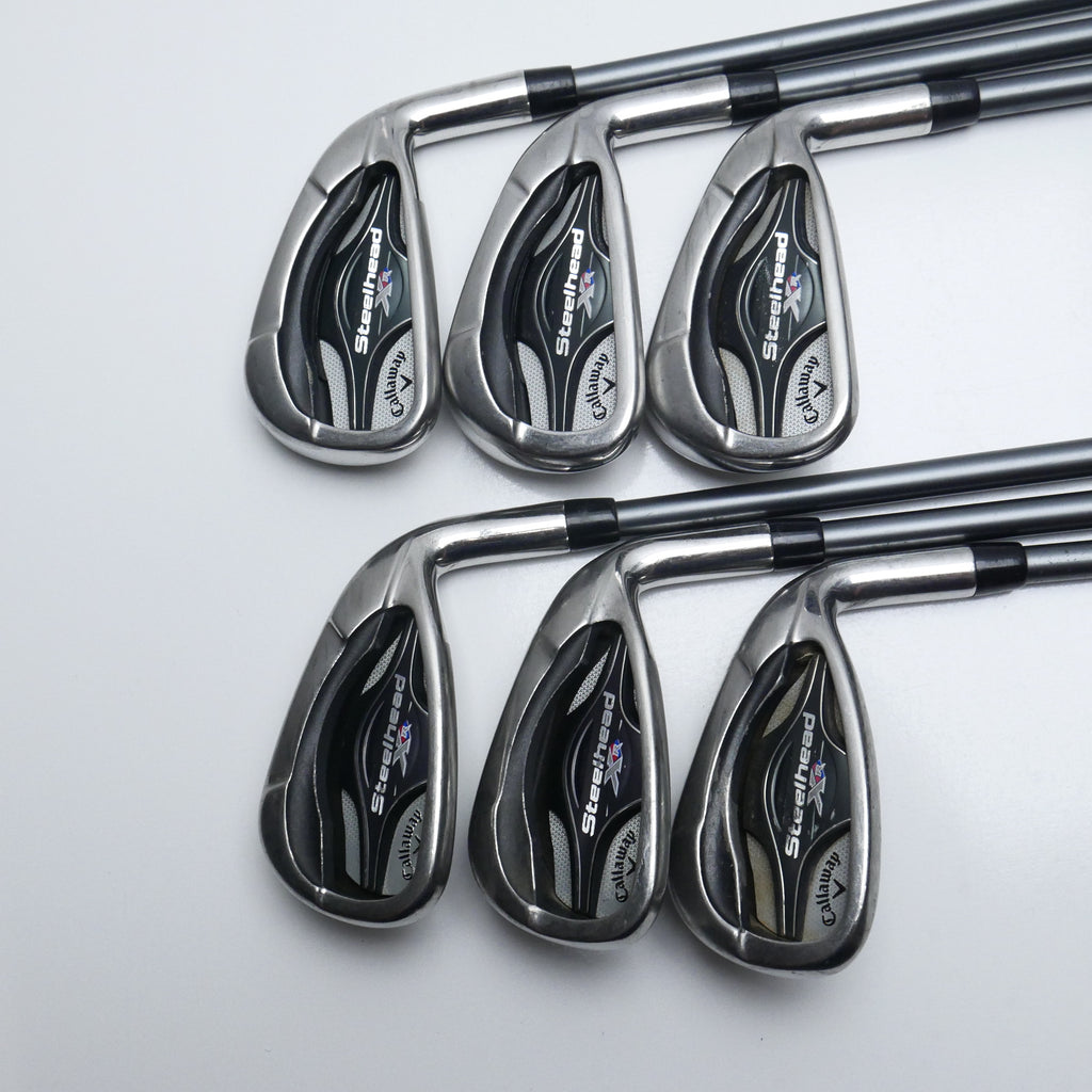 Used Callaway Steelhead XR Iron Set / 5 - PW / Regular Flex