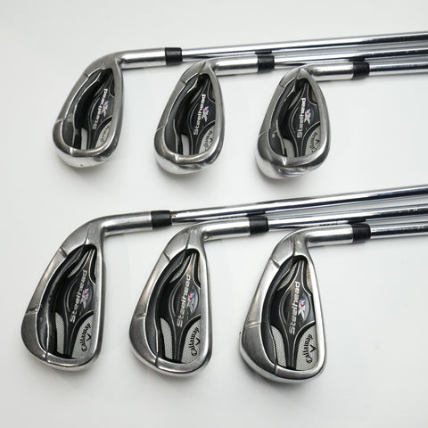 Used Callaway Steelhead XR Iron Set / 5 - PW / Regular Flex