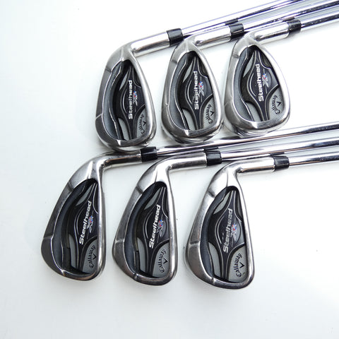 Used Callaway Steelhead XR Iron Set / 5 - PW / Regular Flex