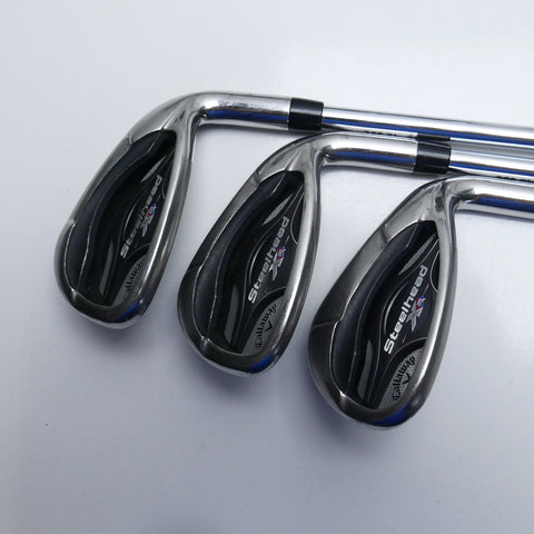 Used Callaway Steelhead XR Iron Set / 5 - SW / Regular Flex