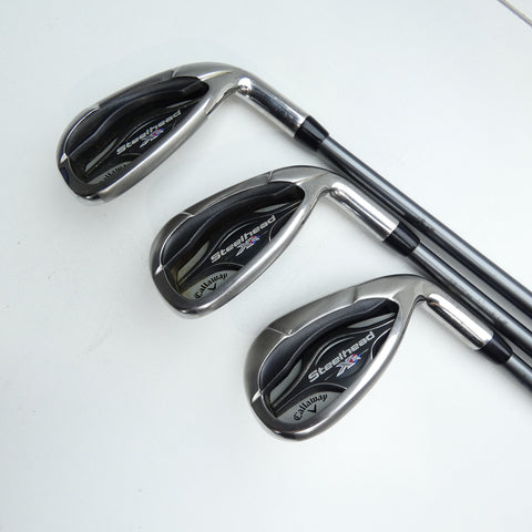 Used Callaway Steelhead XR Iron Set / 5 - SW / Regular Flex