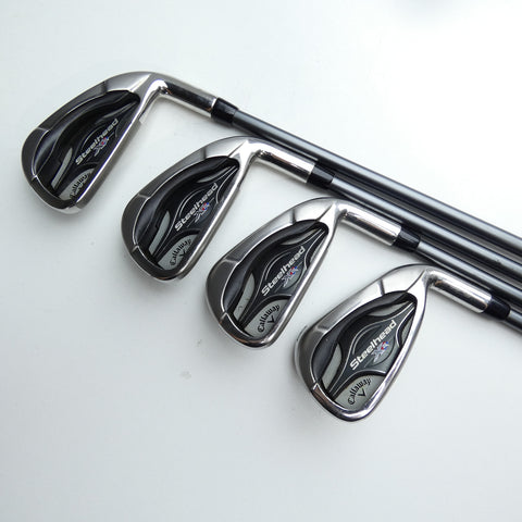 Used Callaway Steelhead XR Iron Set / 5 - SW / Regular Flex