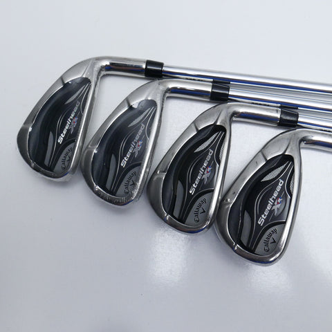 Used Callaway Steelhead XR Iron Set / 5 - SW / Regular Flex