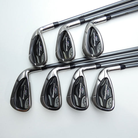 Used Callaway Steelhead XR Iron Set / 5 - SW / Regular Flex