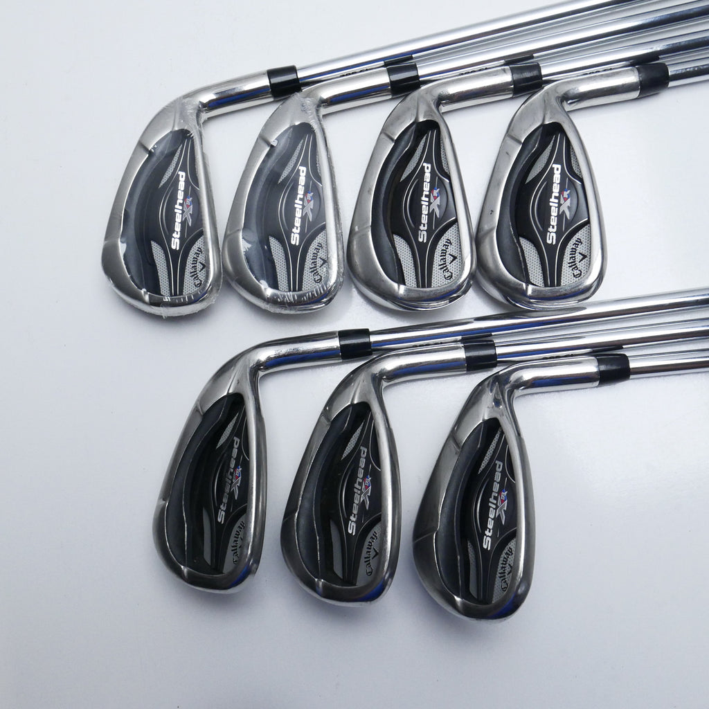 Used Callaway Steelhead XR Iron Set / 5 - SW / Regular Flex
