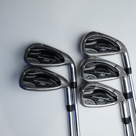 Used Callaway Steelhead XR Iron Set / 6 - PW / Regular Flex
