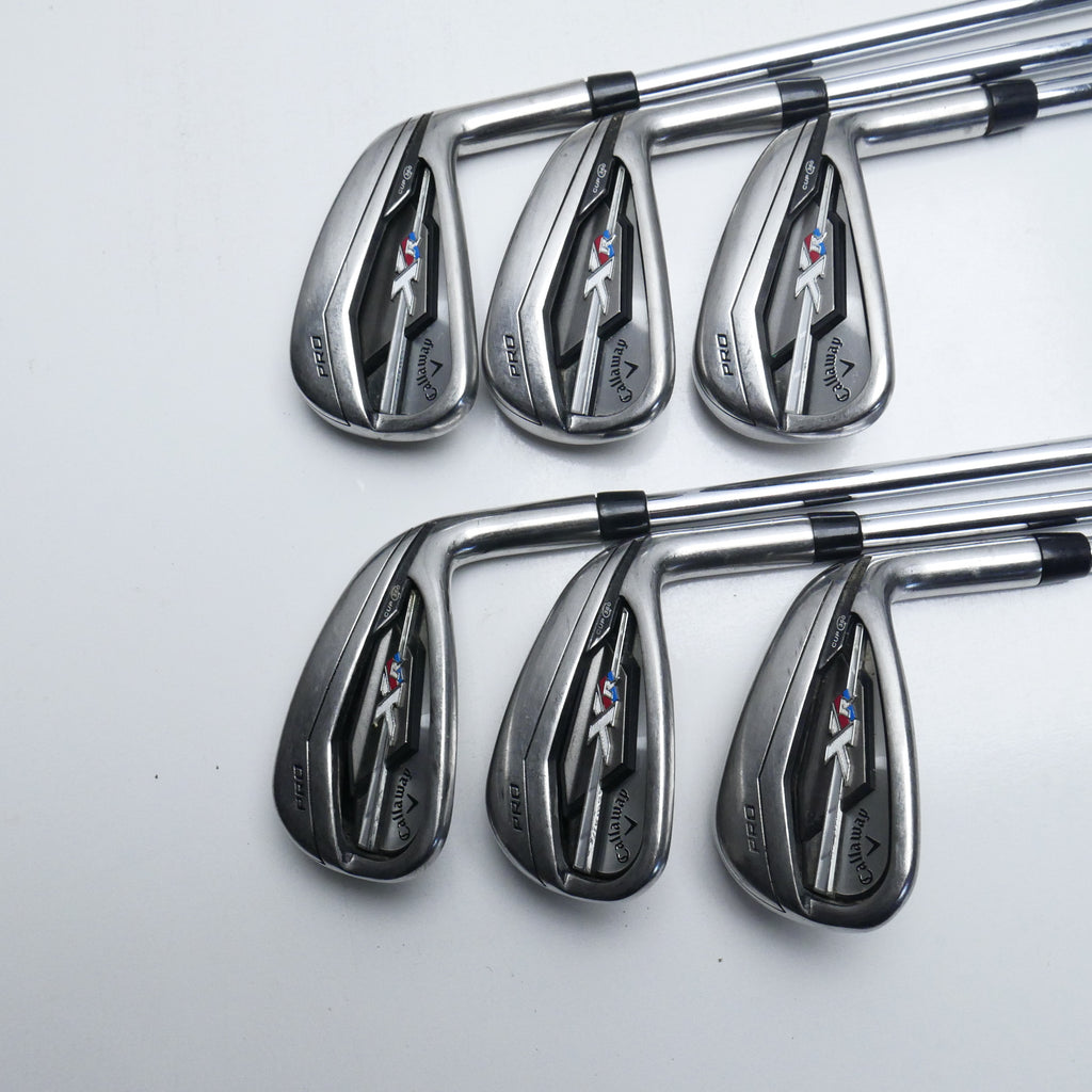 Used Callaway Steelhead XR Pro Iron Set / 5 - PW / Regular Flex
