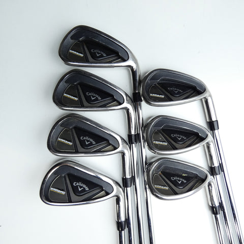 Used Callaway Warbird Iron Set / 5 - SW / Regular Flex