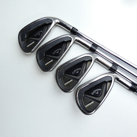 Used Callaway Warbird Iron Set / 5 - SW / Regular Flex