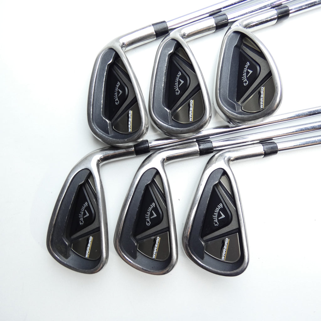 Used Callaway Warbird Iron Set / 5 - SW / Regular Flex