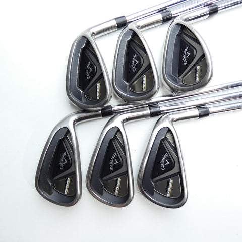 Used Callaway Warbird Iron Set / 5 - SW / Regular Flex
